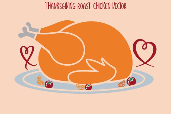 Download Flat Thanksgiving Roast Chicken - Premium Resources