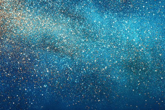 Download Blue Glitter Galaxy Glow - Premium Resources