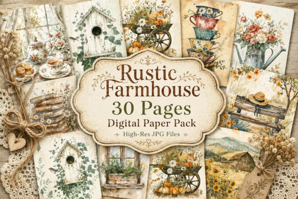 Download Rustic Autumn Journal Paper Collection - Journal paper Collection