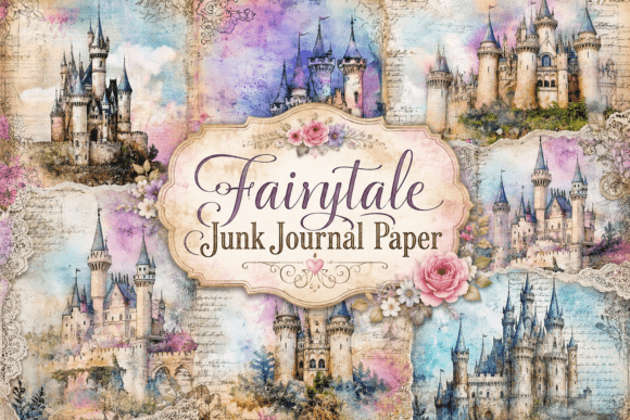 Download Fairytale Junk Journal Paper - Journal paper Collection